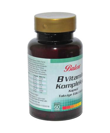 Balen Vitamin B Complex 425 Mg 3 X 60 Capsules - Buy Online on GoSupps.com