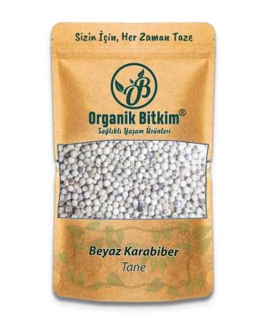 Organic Bitkim White Black Pepper Grain 250 gr