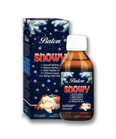 Balen Snowy Ginger Extract-Lime Extract Syrup 150 ml