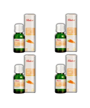 Balen Carrot Seed Oil (COLD PRESS) 20 ml 4 Pieces