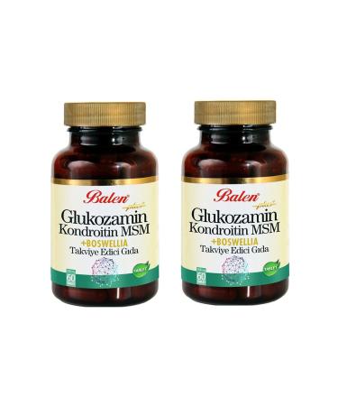 Balen Glucosamn Chondroitin Msm Boswellia 1200 Mg 60 Tablets 2 Pieces