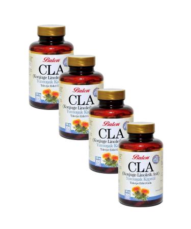 Balen Cla (ASPHERE OIL) Softgel 1380 Mg 100 Capsules 4 Pieces