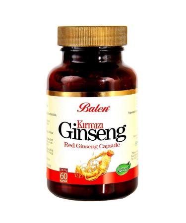 Balen Red Ginseng 375 Mg 60 Capsules Ginko Biloba 600 Mg 60 Tabs - Buy Online on GoSupps.com