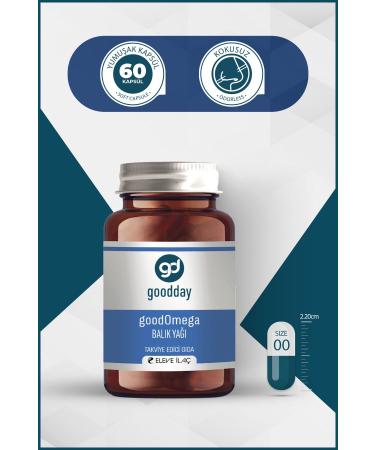 goodday Odorless Omega 3 Fish Oil Dietary Supplement - Buy Online on GoSupps.com