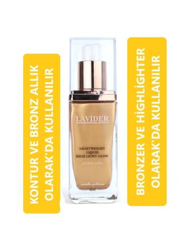 Lavider Pro Glow Liquid Illuminator Luminous Illuminator 45 Ml No: 02 Wheat-brown Skin (medium)