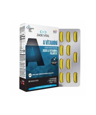 ZADEVITA Zade Vital Vitamin A Blister 30 Capsules