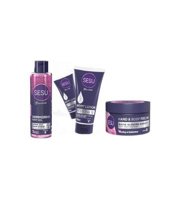 Sesu Care Oil + Peeling + Strawberry Leg Elimination Effect Lotion