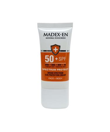 Madexen Mineral Sunscreen Spf 50 Sun Cream - Buy Online on GoSupps.com