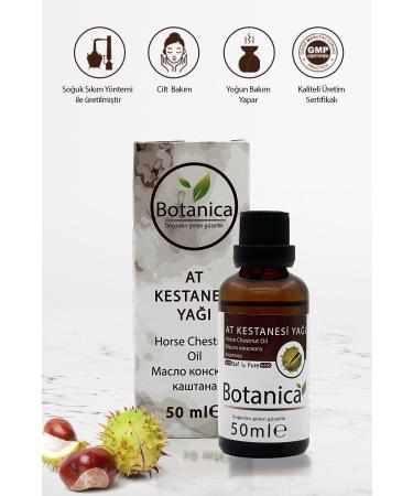 botanica Horse Chestnut Oil - Aesculus Hippocastanum - ( Hair and Skin Care ) Aromatherapy Massage Oil 50 ml