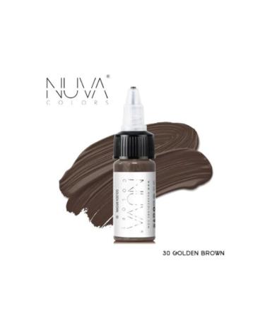 nuva colors Golden Brown Eyeliner Paint 15 ml