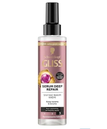 Gliss serum deep repair liquid hair care cream