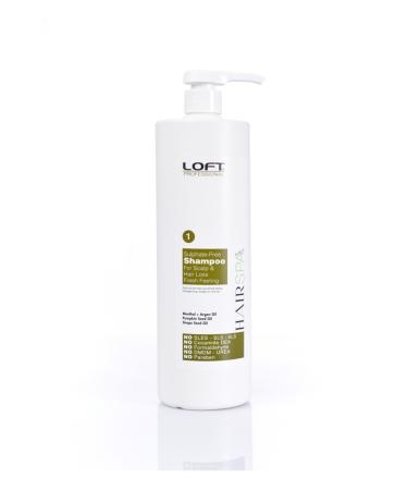 Loft Sulfate-Free Anti-Hair Loss + Tonic Effect Shampoo 1000ml.
