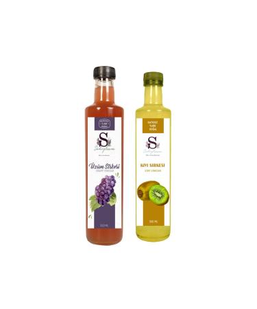 S heylaana Natural Black Grape Vinegar 500 Ml - Natural Kiwi Vinegar 500 Ml