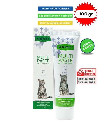 Sernely 3 Pieces Multi-paste 100gr (Multivitamin Malt Paste for Cats) - Buy Online on GoSupps.com