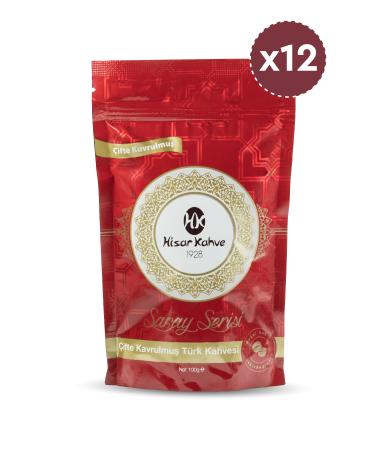 Hisar Coffee Hisar Saray Series Double Roasted 100g (x12)