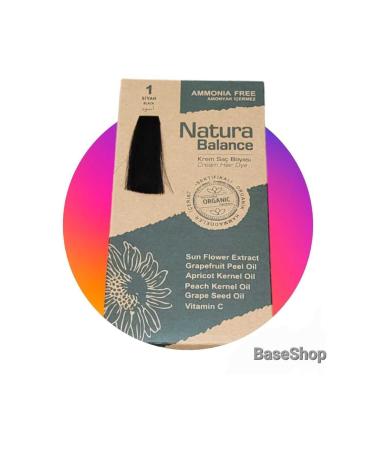 NATURABALANCE Natura Balance Ammonia-Free Hair Dye 1 Black