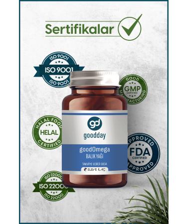 goodday Odorless Omega 3 Fish Oil Dietary Supplement - Buy Online on GoSupps.com