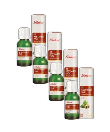 Balen Horse Chestnut Oil (COLD PRESS) 20 ml 4 Pieces