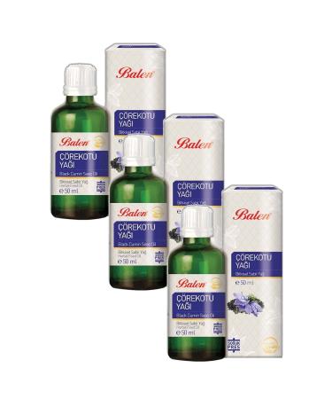 Balen Black Cumin Oil Cold Pressed 50 ml 3 Pieces