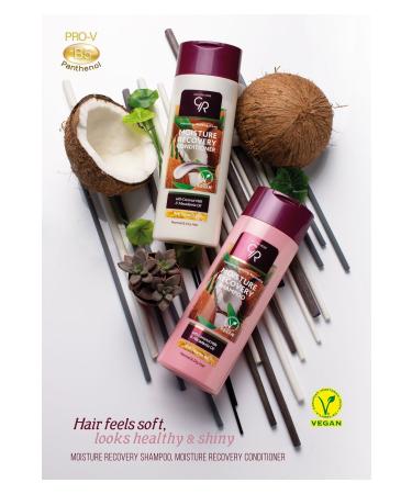 Golden Rose Moisture Recovery Shampoo - Moisturizing Shampoo - Buy Online on GoSupps.com