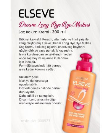 Elseve BUY 6 PAY 5 Dream Long Hair Care Cream 200 ml and ROSIE - Buy Online on GoSupps.com