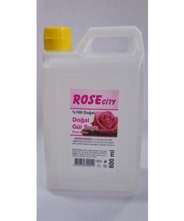rosecity Rose City 0 Natural Rose Water 800 ml