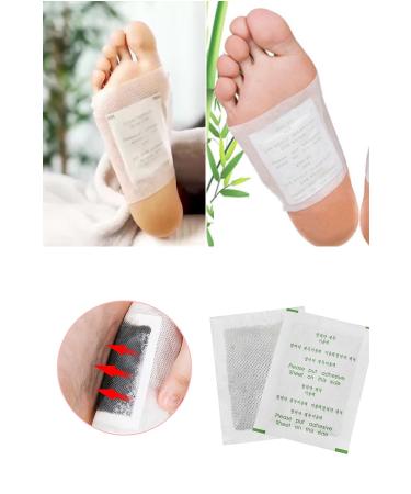 MUHEN 20 Professional Foot Mask Energy-Increasing Vigorous Awakening Foot Detox Band - Buy Online on GoSupps.com