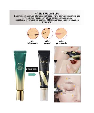 AHC Ten Revolution Real Eye Cream For Face Eye Cream 30ml - Buy Online on GoSupps.com