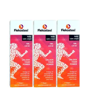 Flekosteel Cream 75 Ml 3 Pieces Original Bandroll Invoice
