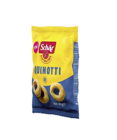 Schar Quinotti Gluten-Free Quinoa Ring Crackers (12 Pieces) - Buy Online on GoSupps.com