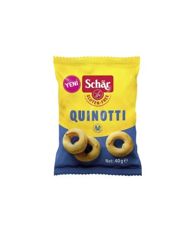 Schar Quinotti Gluten-Free Quinoa Ring Crackers (12 Pieces) - Buy Online on GoSupps.com