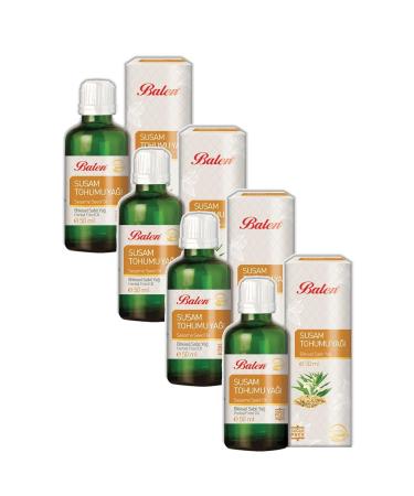 Balen Sesame Seed Oil Cold Pressed 50 ml 4 Pieces