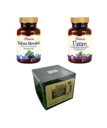 Balen Grape Seed Blueberry Red Korean Ginseng