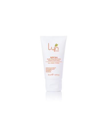 Lyn Skincare Sunscreen Cream For Face Spf50 50ml - Buy Online on GoSupps.com