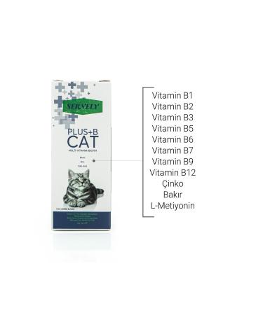 Sernely 2 Pieces Plus B 50ml (CAT HAIR AND SKIN HEALTH SUPPORTING MULTIVITAMIN DROPS) - Buy Online on GoSupps.com