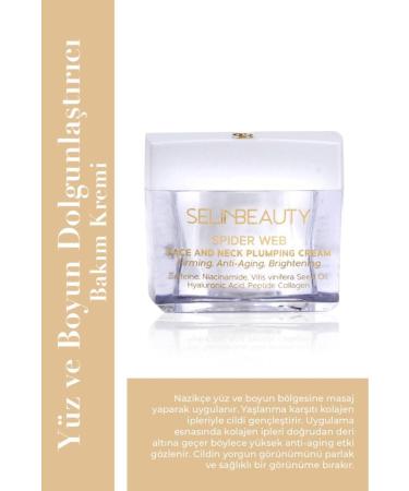 Selin Beauty Spider Web Face and Neck Plumping Care Cream 50 ml - Buy Online on GoSupps.com