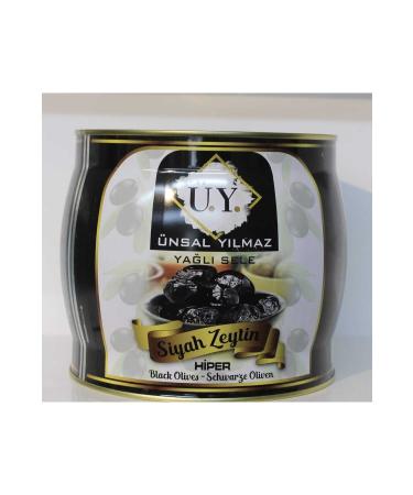 UNSAL YILMAZ special gemlik barrel tin special selection olive 1800 gr net