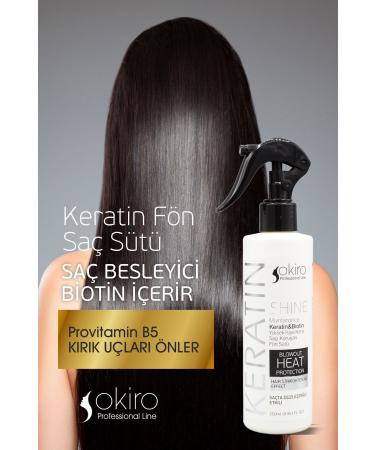 Okiro Keratin Essence Protective Hair Milk 250 ml - Buy Online on GoSupps.com