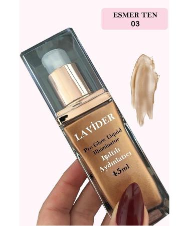 Lavider Pro Glow Liquid Illuminator Luminous Illuminator 45 Ml No:03 Dark Skin (dark) - Buy Online on GoSupps.com