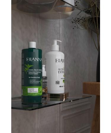 Bianna Tonic Vitamin C Bamboo and Green Tea Facial Cleansing Tonic - 400ml - Buy Online on GoSupps.com