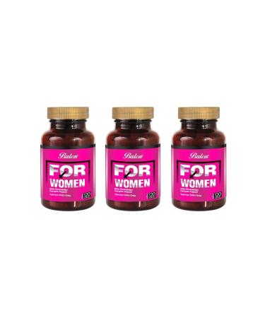 Balen For Women Herbal Mixture 620 Mg 120 Capsules X 3 Pieces