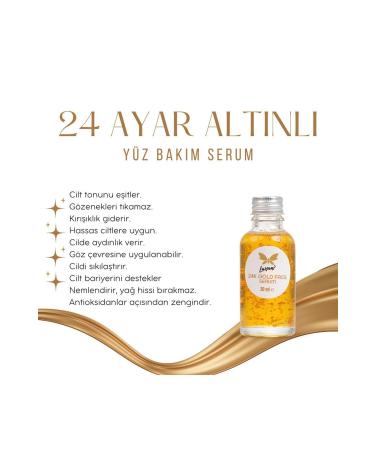 LUXUN COSMETICS 24 Carat Real Gold Face Care Serum 30 Ml - Buy Online on GoSupps.com