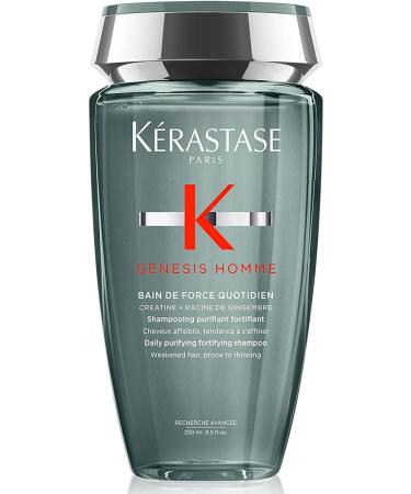 Kerastase Genesis Homme Quotidien Men's Strengthening Shampoo and Anti-Hair Loss Serum CYT564976413146 - Buy Online on GoSupps.com