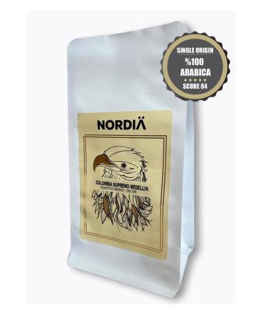 NORDIA Bean (250 GR) Colombia Supremo Medellin Coffee