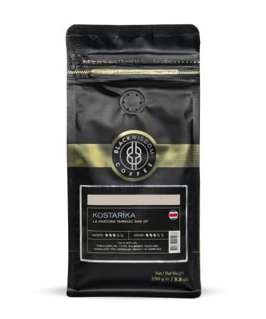 Black Wisdom Costa Rica - La Pastora Tarrazu Shb Ep Coffee Beans 250 G