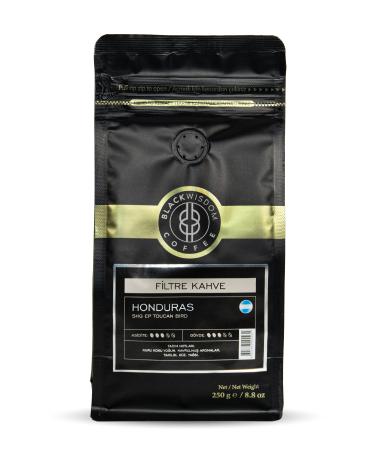 Black Wisdom Honduras - Shg Ep Toucan Bird 250 G Filter Coffee
