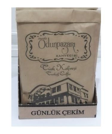 Historical Odunpazar Coffee Shop 10x100 Gr Turkish Coffee - Buy Online on GoSupps.com