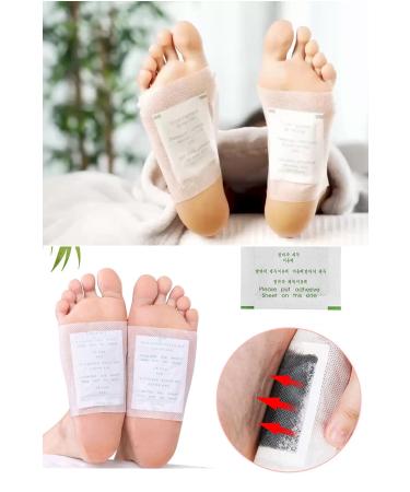 MUHEN 20 Professional Foot Mask Energy-Increasing Vigorous Awakening Foot Detox Band - Buy Online on GoSupps.com