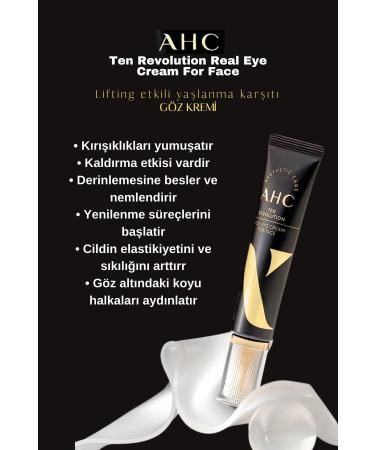 AHC Ten Revolution Real Eye Cream For Face Eye Cream 30ml - Buy Online on GoSupps.com