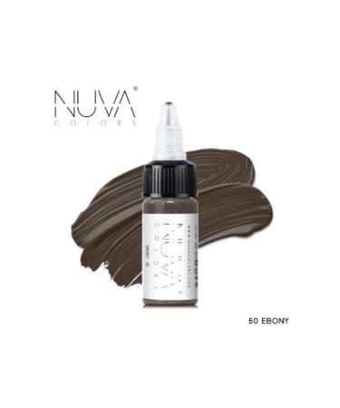 nuva colors Ebony Eyebrow Dye 15 ml